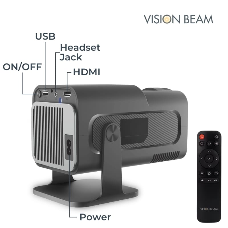 VisionBeam™ Pro Limited Edition - 4K Home Theater Experience