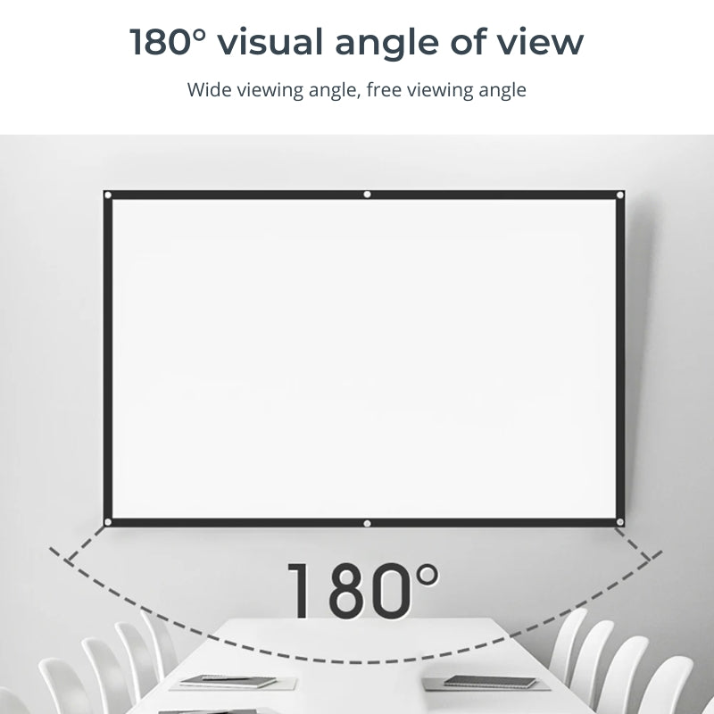 VisionBeam™ Portable Projection Screen