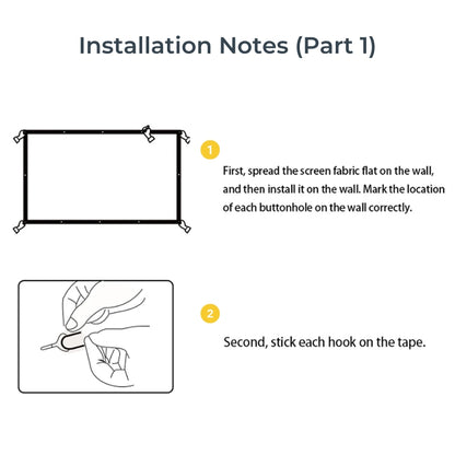 VisionBeam™ Portable Projection Screen