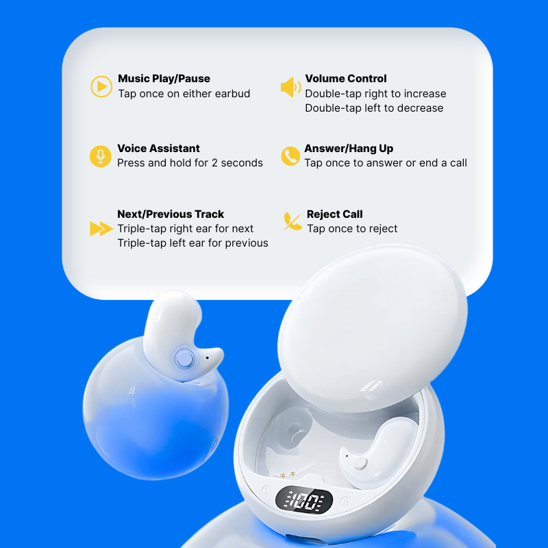 ViSound™ Drift - Invisible earbuds