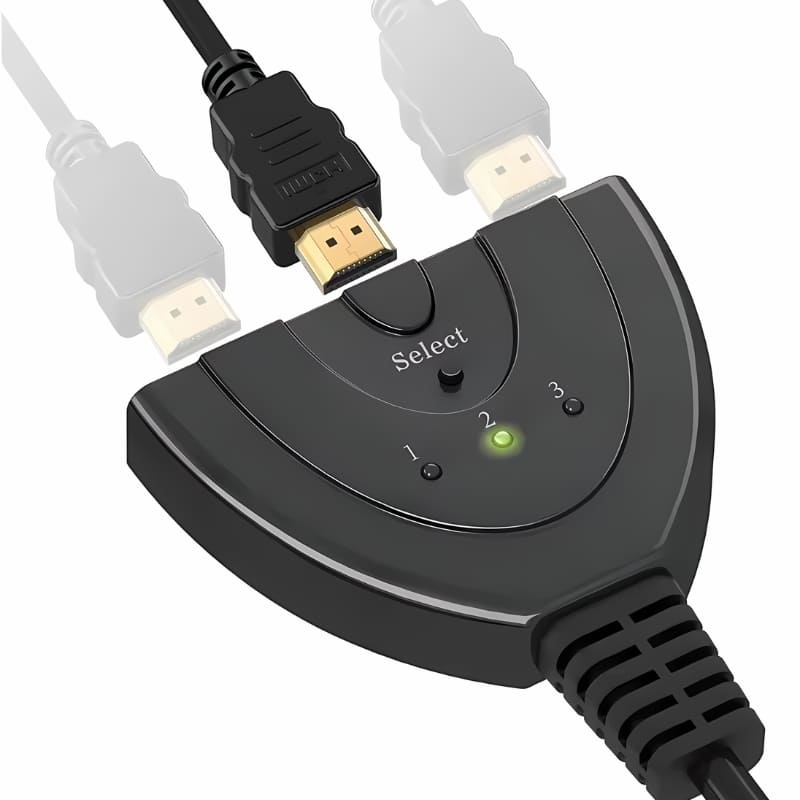 VisionBeam™ 3-Port HDMI Switch