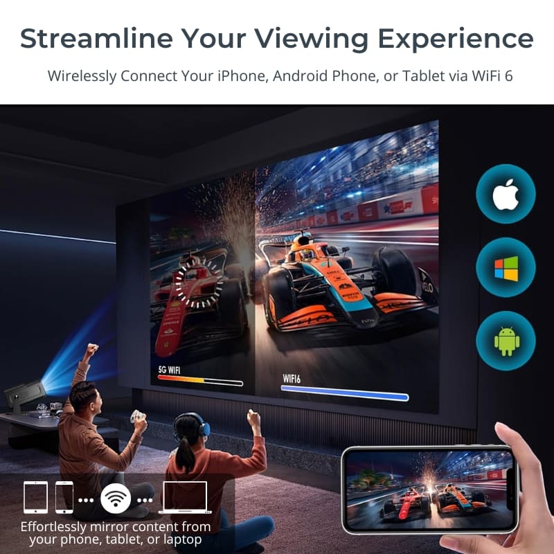 VisionBeam™ Pro - 4K Home Theater Experience