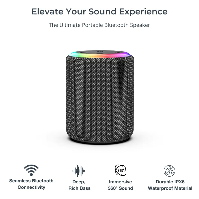 VisionBeam™ Bluetooth Speaker Max