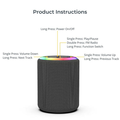 VisionBeam™ Bluetooth Speaker Max